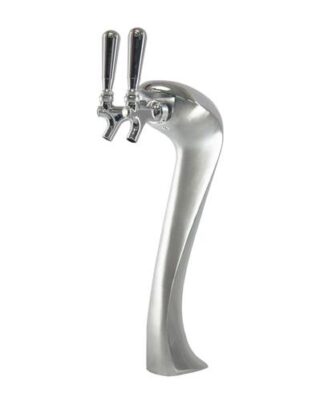 951G-2C Two Faucet Tower with Glycol Loop - Made with SS Screw in Shanks