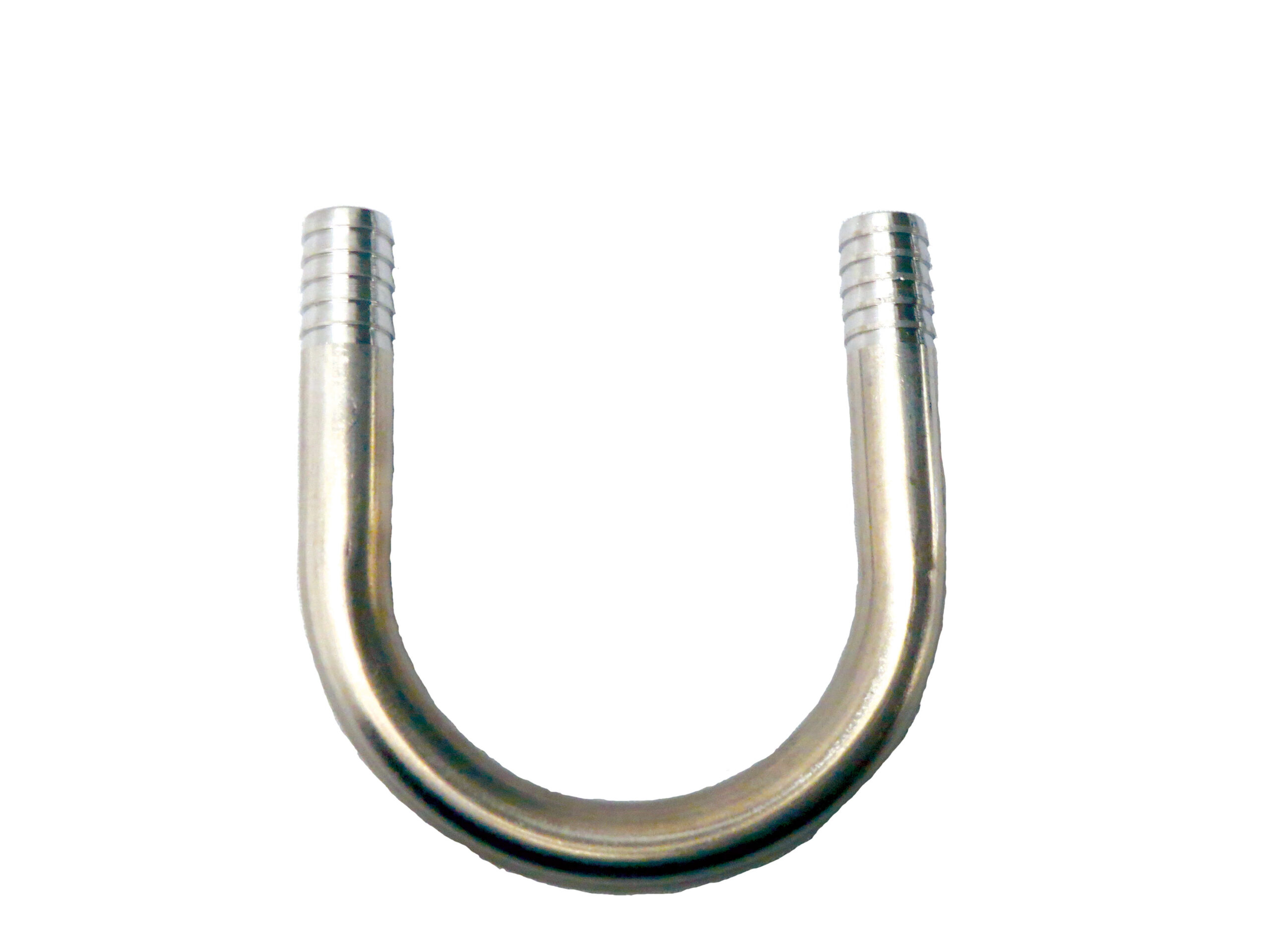 KU Stainless Steel Return with 3/8" Barbs and 2 3/8" On Center Spacing
