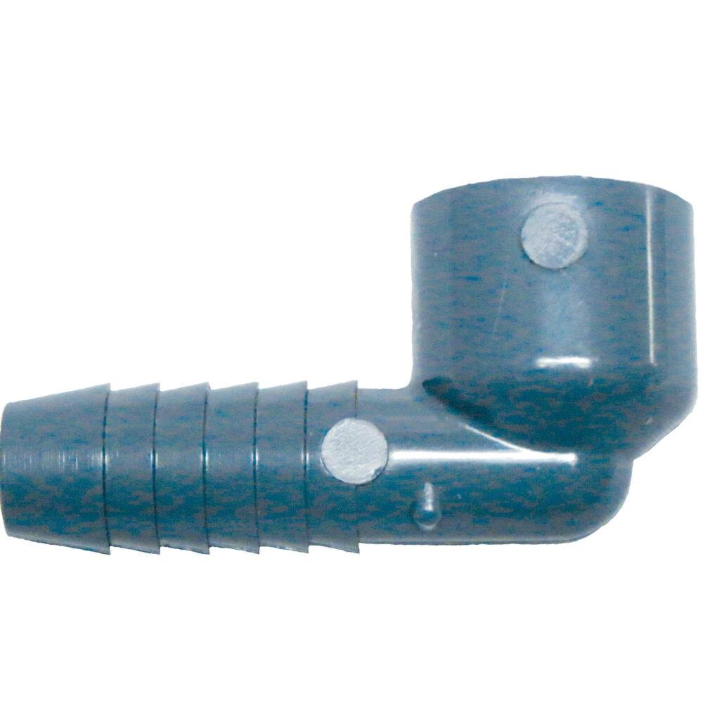 NP52E Plastic Drain Elbow 1/2" NPT x 1/2" Hose Adapter