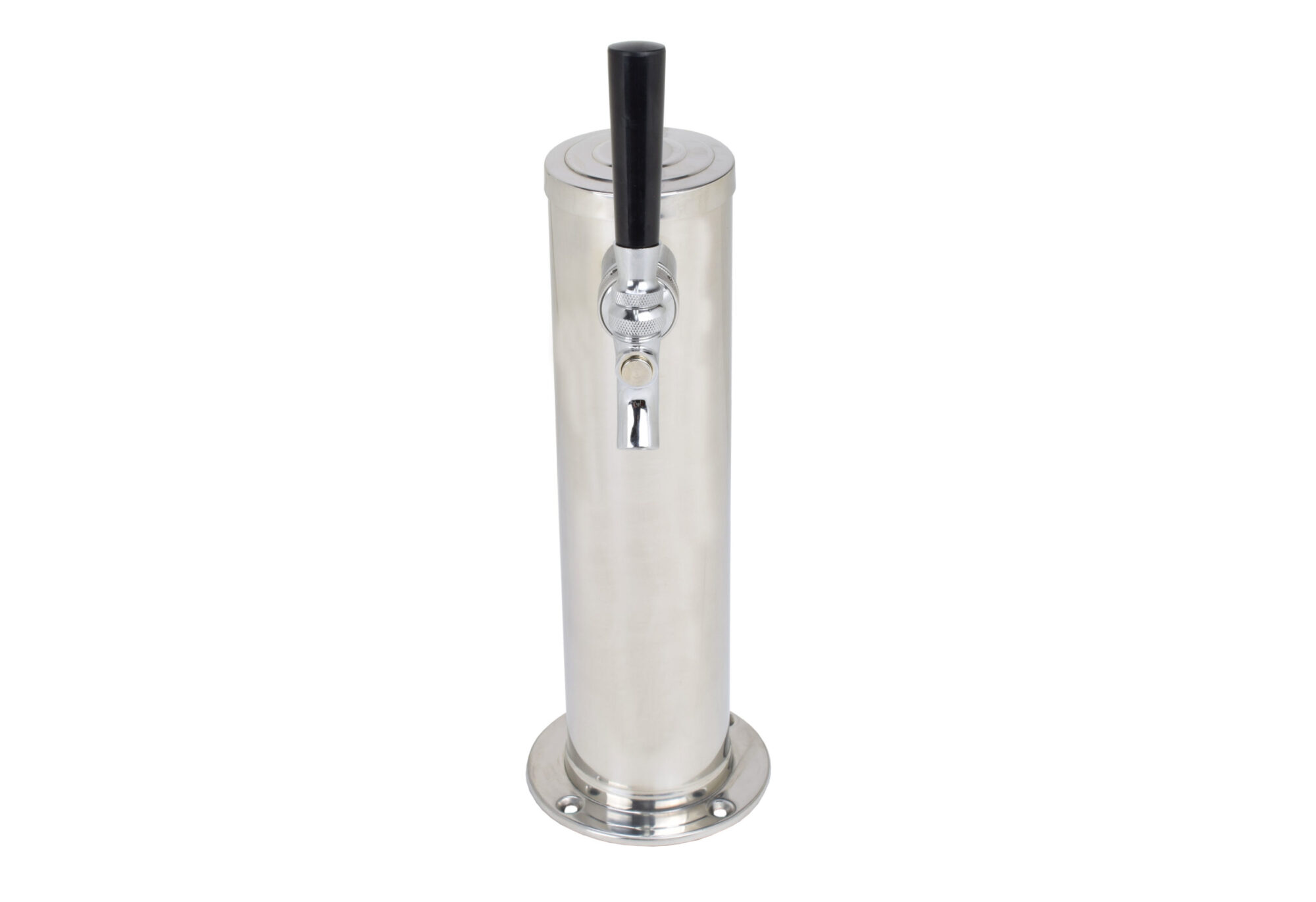 618-SS One Product Single Column Tower with 304 SS Faucet, Shank and Tailpiece - 12" Tall