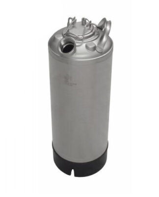 258LGSF Stainless Cleaning Can - 4.75 Gallon with Flip Top - Valves Sold Separately
