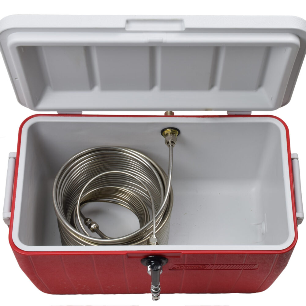 803B-20SS Single Product 48qt Cooler with 120' of Stainless Steel Coil