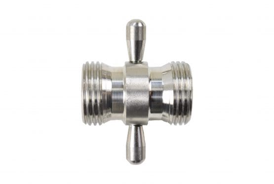 252S Duplex Coupling - Male Beer Thread X Male Beer Thread - 304 Stainless