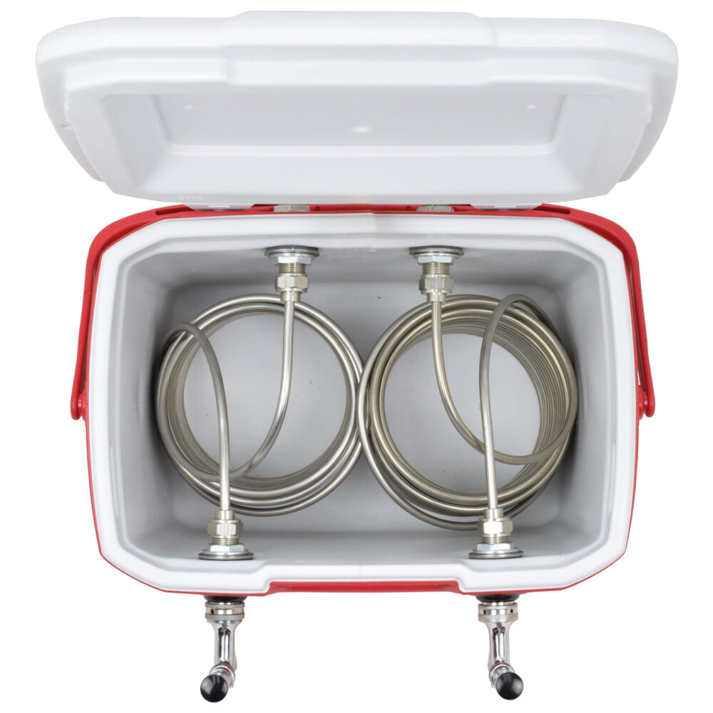 811-H5 Two Product 30qt Box with 50' Stainless Steel Coils