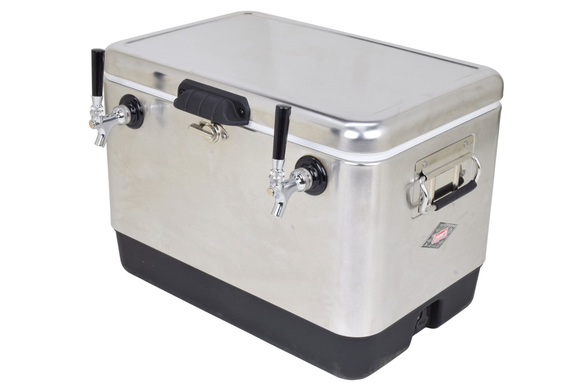 Stainless Steel Belted Cooler with 2 or 4 Faucets
