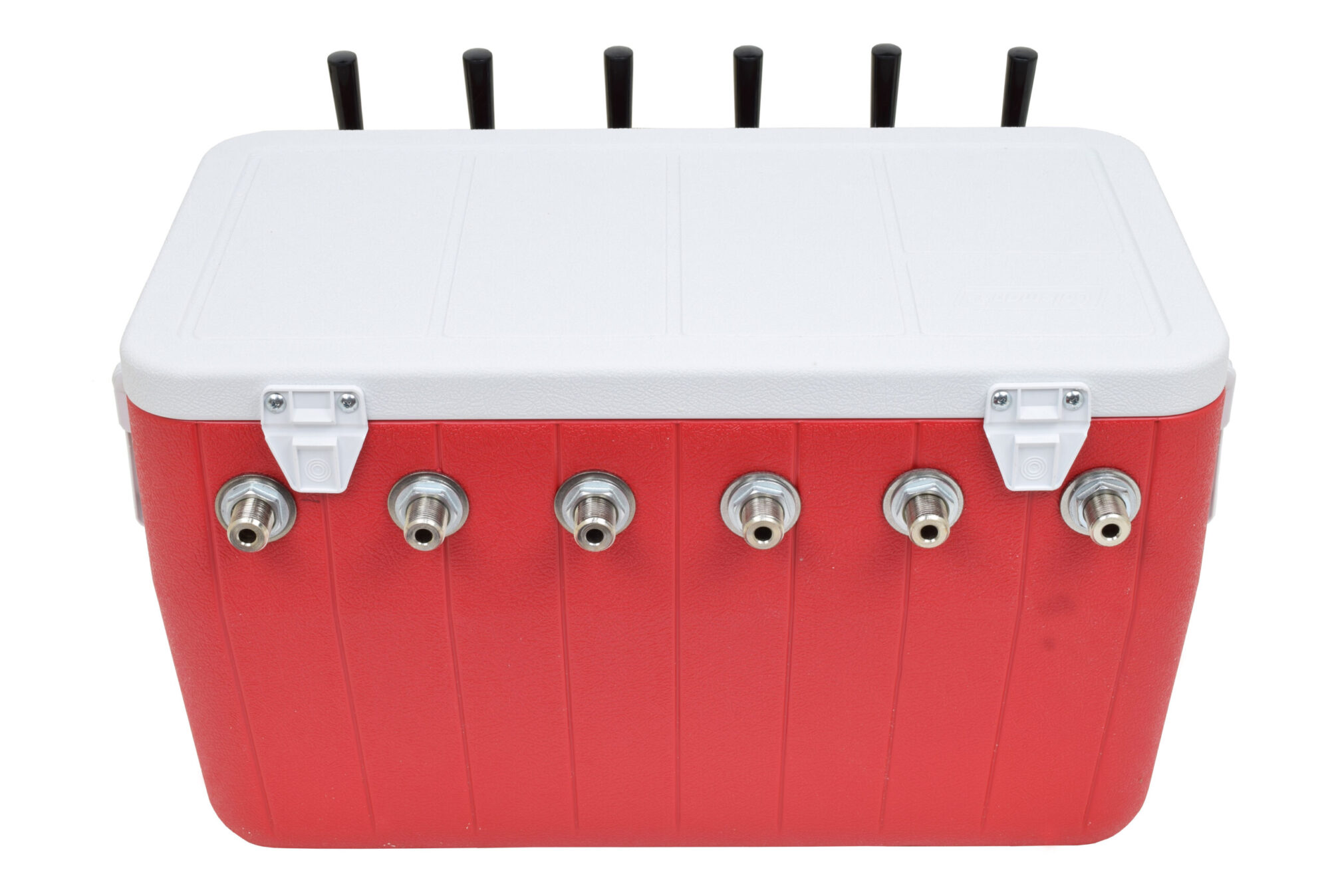 Six Product 48qt Cooler with 6 - Back - Closed