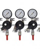 2705 Five TecFlo Secondary Regulator With Your Choice of Push In Fittings and 3/8" OD Poly Unions