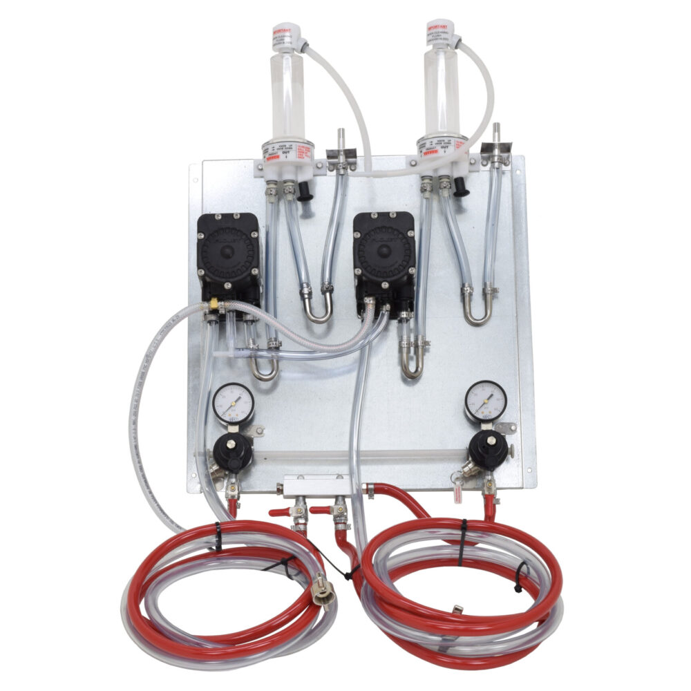700-2TF Two Product Panel Kit with FloJet Beer Pumps and Hose Kits