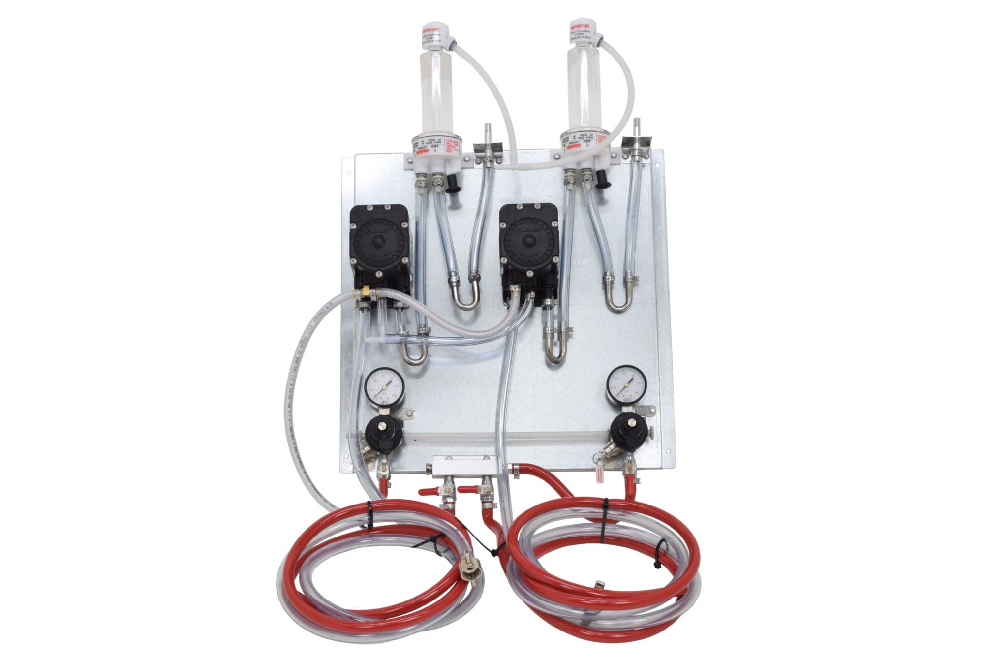 700-2TF Two Product Panel Kit with FloJet Beer Pumps and Hose Kits