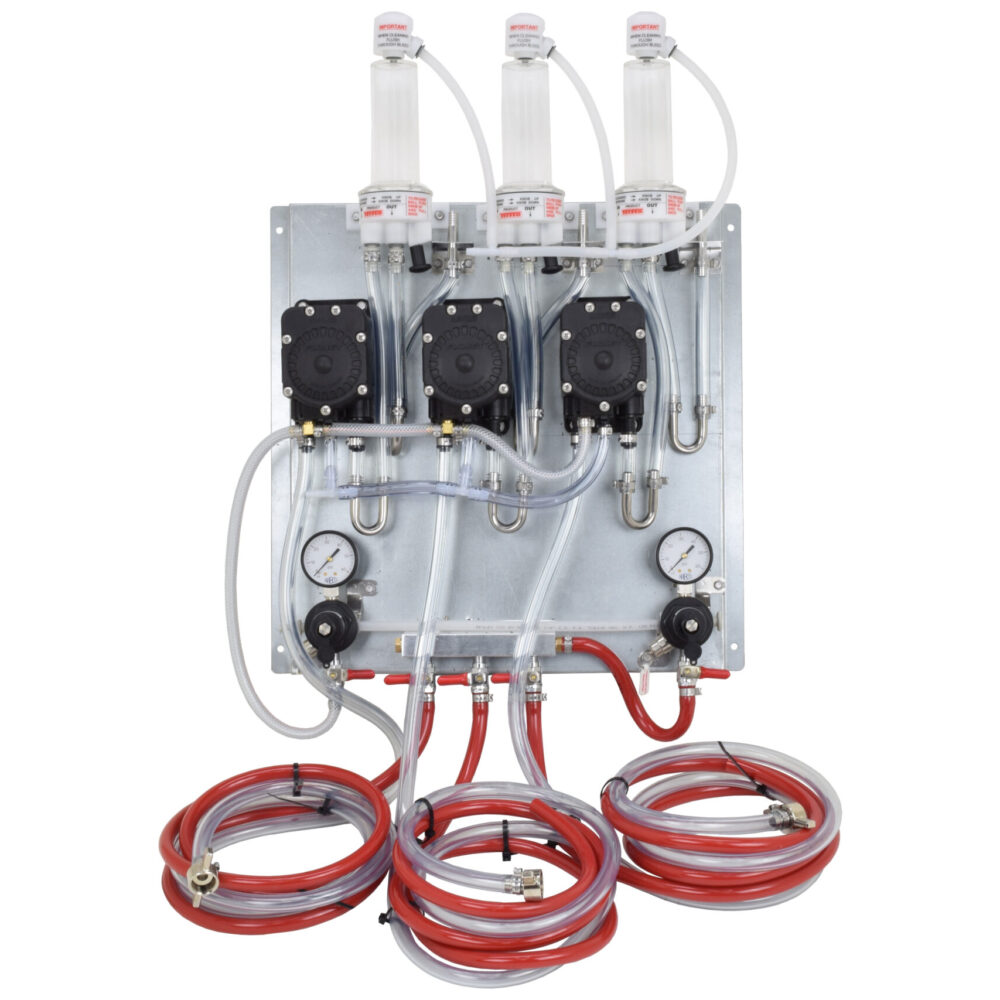 700-3TF Three Product Panel Kit with FloJet Beer Pumps and Hose Kits