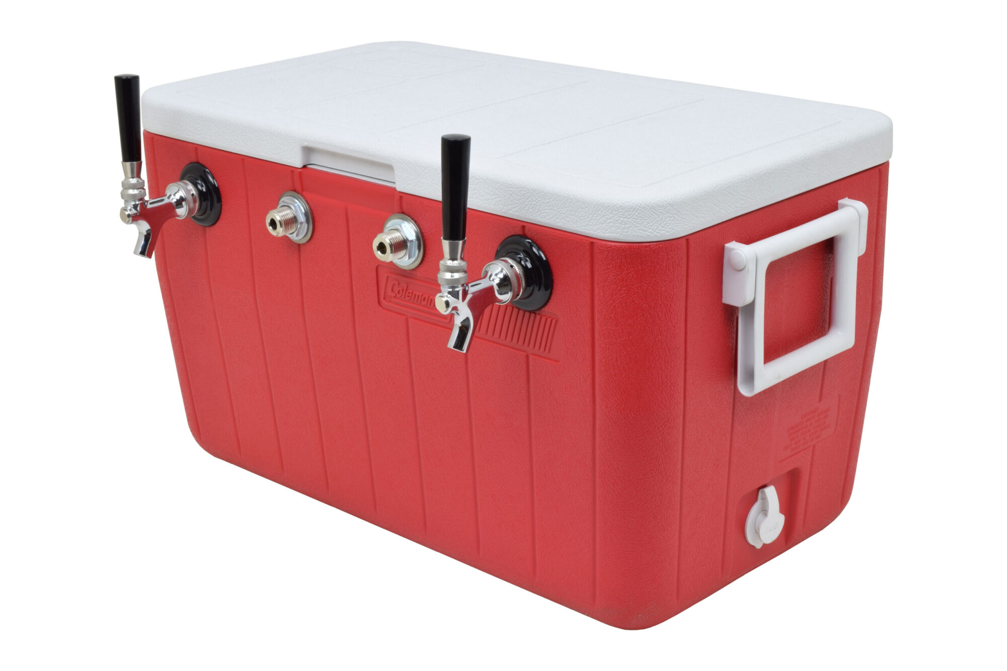 811-F Two Product 48qt Cooler with 50' Coils - Bartender Style