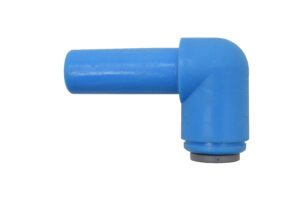 9550S-EB - Push In Elbow Fitting For Smart FOB Drain - Fits 3/8" OD Tubing
