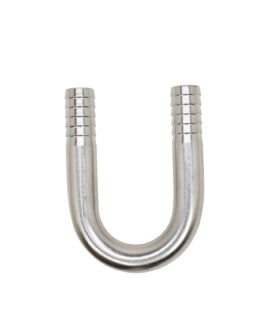 KU-SM-5/16 Stainless Steel Return - 5/16" Barbs and 1 1/8" on Center Spacing